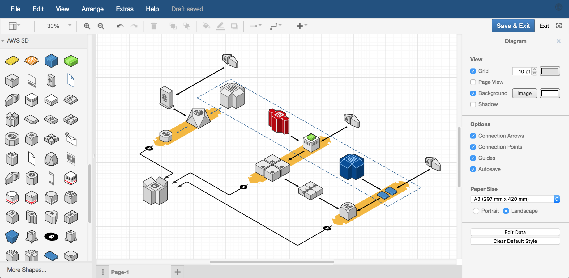 1840x900 Draw Io Diagrams For Jira Atlassian Marketplace - Drawing Network Diagram