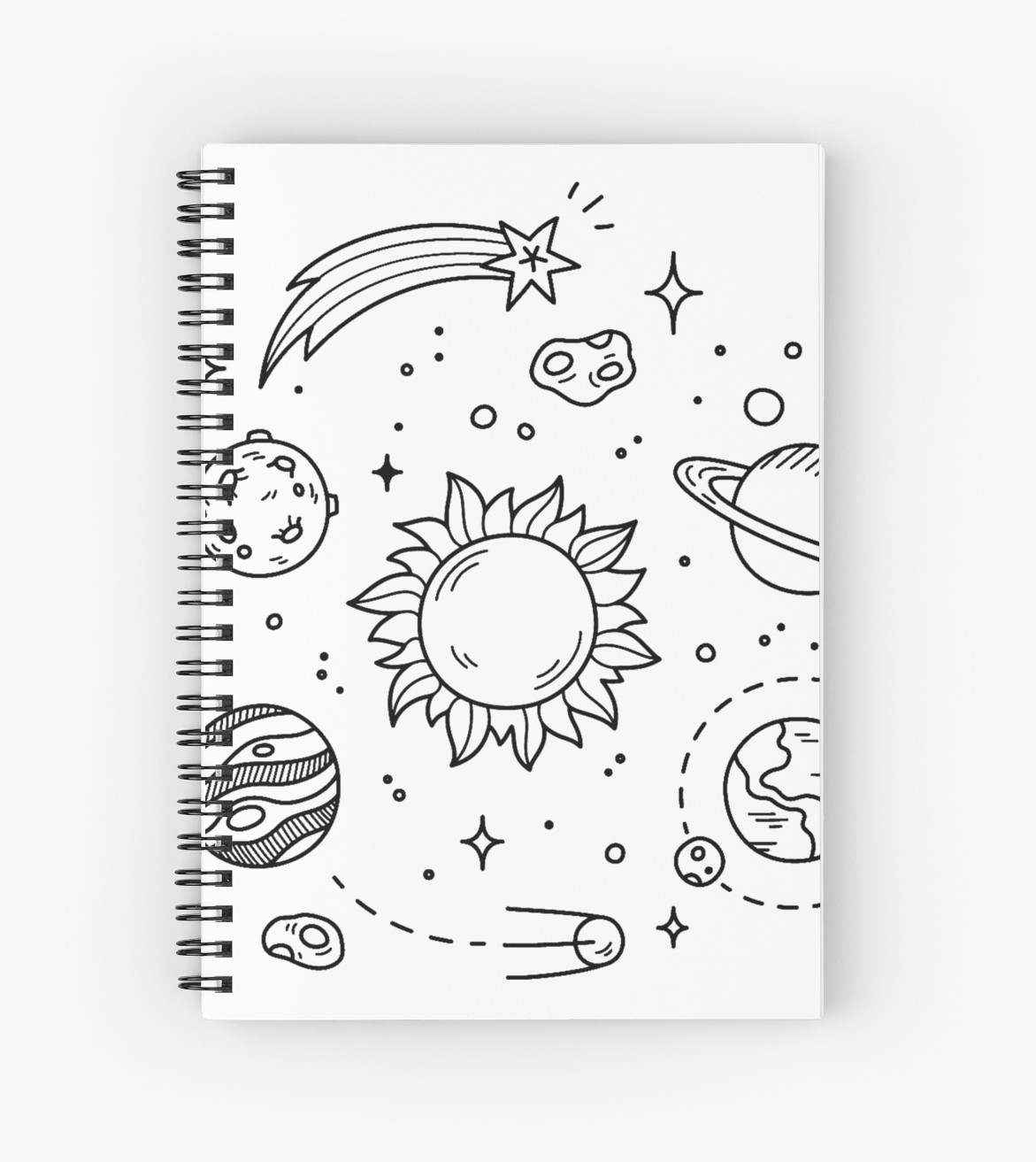 1171x1313 Space Tumblr Drawing Spiral Notebooks - Drawing Notebook