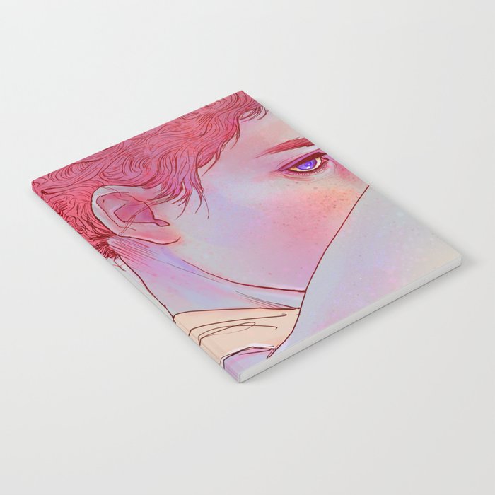 700x700 untitled psychedelic girl drawing notebook - Drawing Notebook