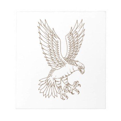 422x422 osprey swooping drawing notepad - Drawing Notepad