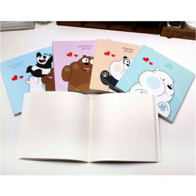 640x640 we bare bears sketch pad drawing notepad, design craft, artwork - Drawing Notepad