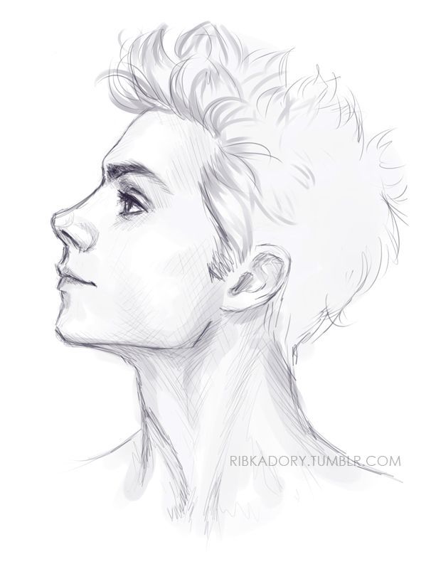 606x800 Drawing Vector Portraits Part The Lips - Drawing Of A