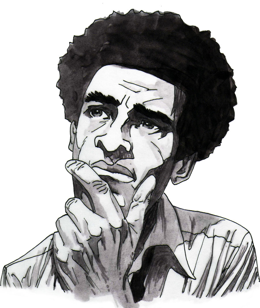 900x1067 Random Thought - Drawing Of A Black Man