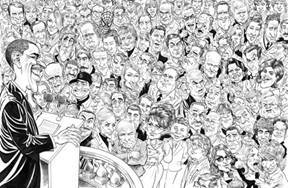 288x188 how to draw crowd of easy step - Drawing Of A Crowd
