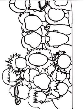 270x350 substitute plan,art lesson,clip art,cartoons,drawing lesson,visual - Drawing Of A Crowd