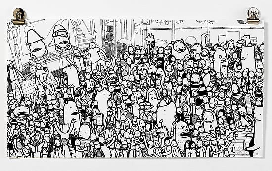 550x346 ttc crowd scene kid acne - Drawing Of A Crowd