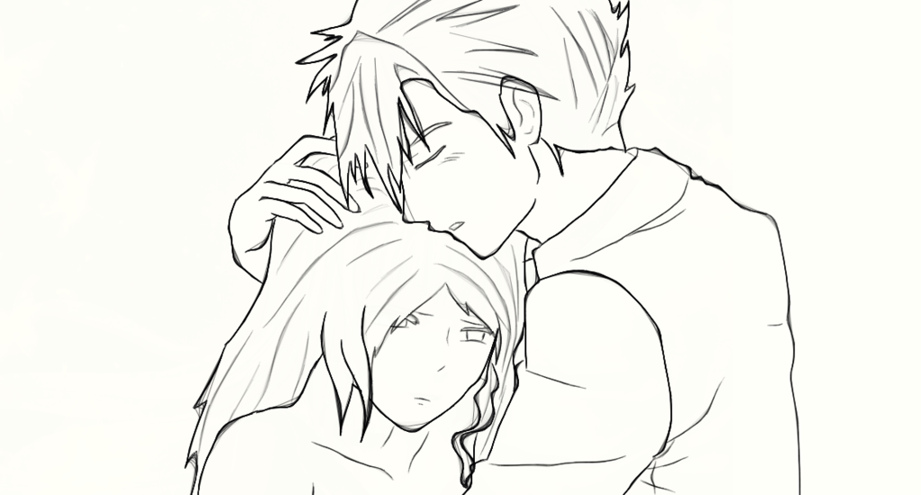 1024x550 Pictures Of Boy And Girl Drawing Holding Hands - Drawing Of A Girl And Boy Holding Hands