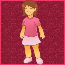 220x220 How To Draw How To Draw A Girl For Kids - Drawing Of A Girl Easy For Kids