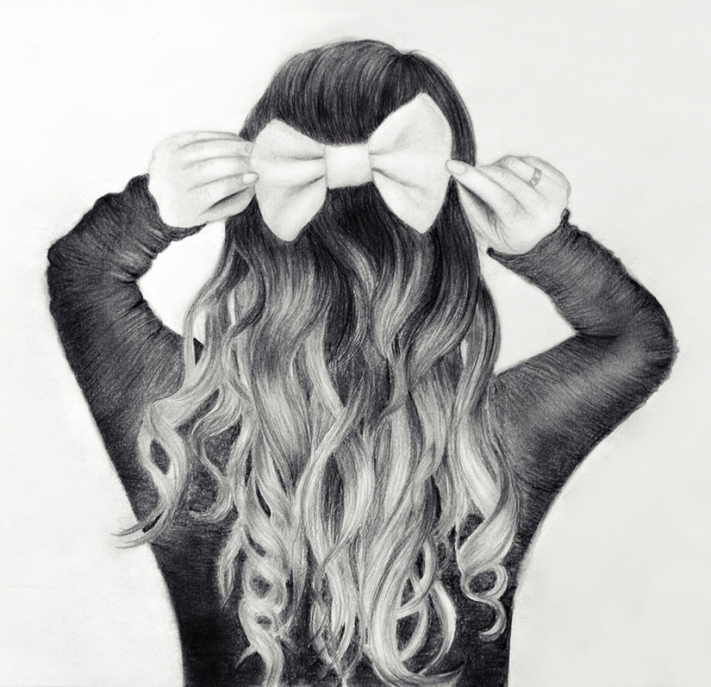 Drawing Skill Long Hair Baddie Tumblr Girl Drawing