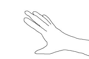 300x200 How To Draw A Reaching Hand - Drawing Of A Hand Reaching