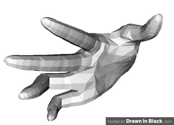 556x401 How To Draw Hands Tutorials, How To's, Step - Drawing Of A Hand Reaching Out