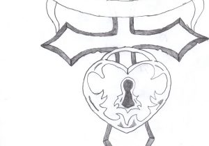 300x210 Heart With Ribbon Coloring Pages And Free Drawings - Drawing Of A Heart With A Ribbon