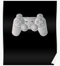 210x230 Controller Drawing Posters Redbubble - Drawing Of A Ps4 Controller