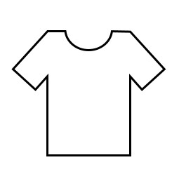255x248 Drawing Cartoon T Shirts - Drawing Of A Shirt