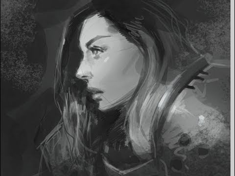 480x360 how to draw woman face sideview - Drawing Of A Womans Face