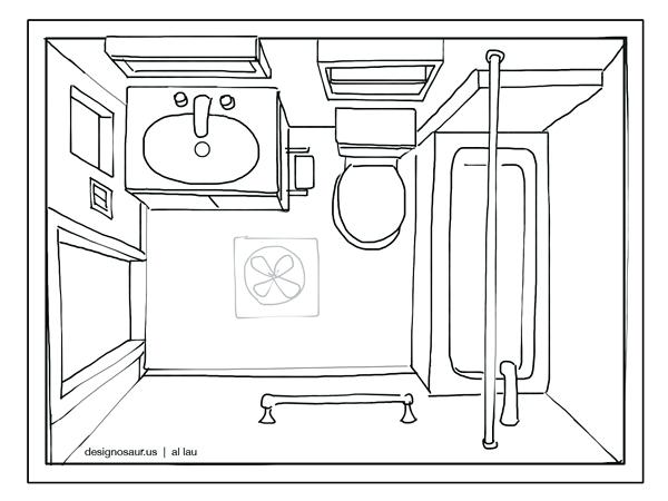 600x450 bathroom sketch bathroom sketch - Drawing Of Bathroom