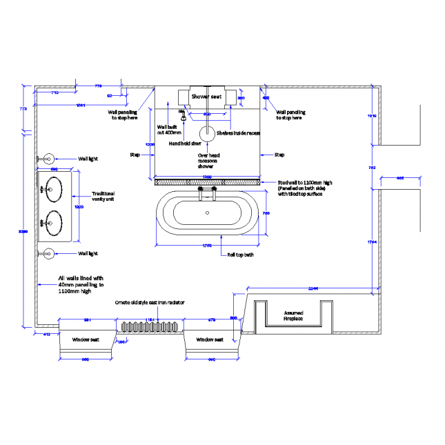 645x645 Bathroom Layout Design Plan Cad Drawing - Drawing Of Bathroom