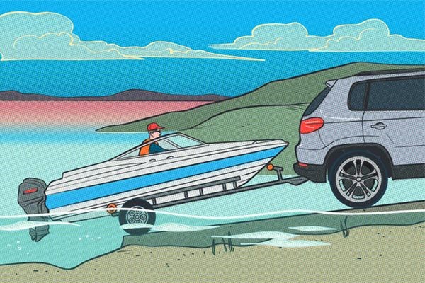 600x400 how to pull a boat out of the water - Drawing Of Boat In Water