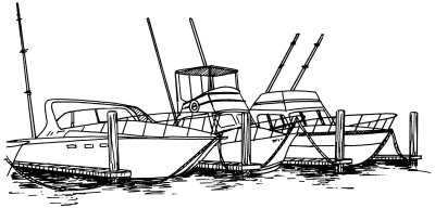 400x192 How To Draw A Harbor Scene In Steps Howstuffworks - Drawing Of Boat In Water