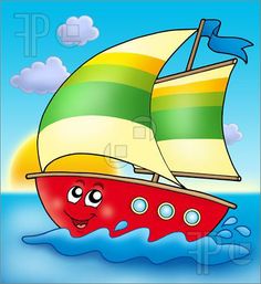 236x257 best cartoon boats images boat drawing, boat cartoon, boats - Drawing Of Boat In Water