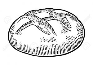 300x210 Loaf Of Bread Drawing Bread Drawing At Getdrawings Free - Drawing Of Bread
