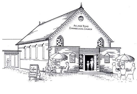 580x399 Pencil Drawing Of Dorchester Community Church Building - Drawing Of Church Building
