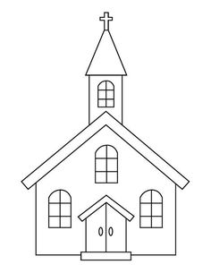 How To Draw A Church Step By Step Drawing Tutorial Easy