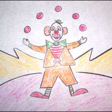 220x220 How To Draw Circus - Drawing Of Circus Joker