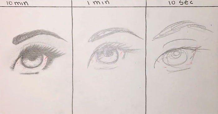 700x366 Speed Drawing Challenge For Pro Illustrators To Sketch In Mins - Drawing Of Drawing