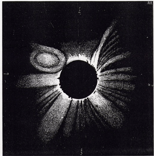 501x505 drawing of the eclipse of july - Drawing Of Eclipse