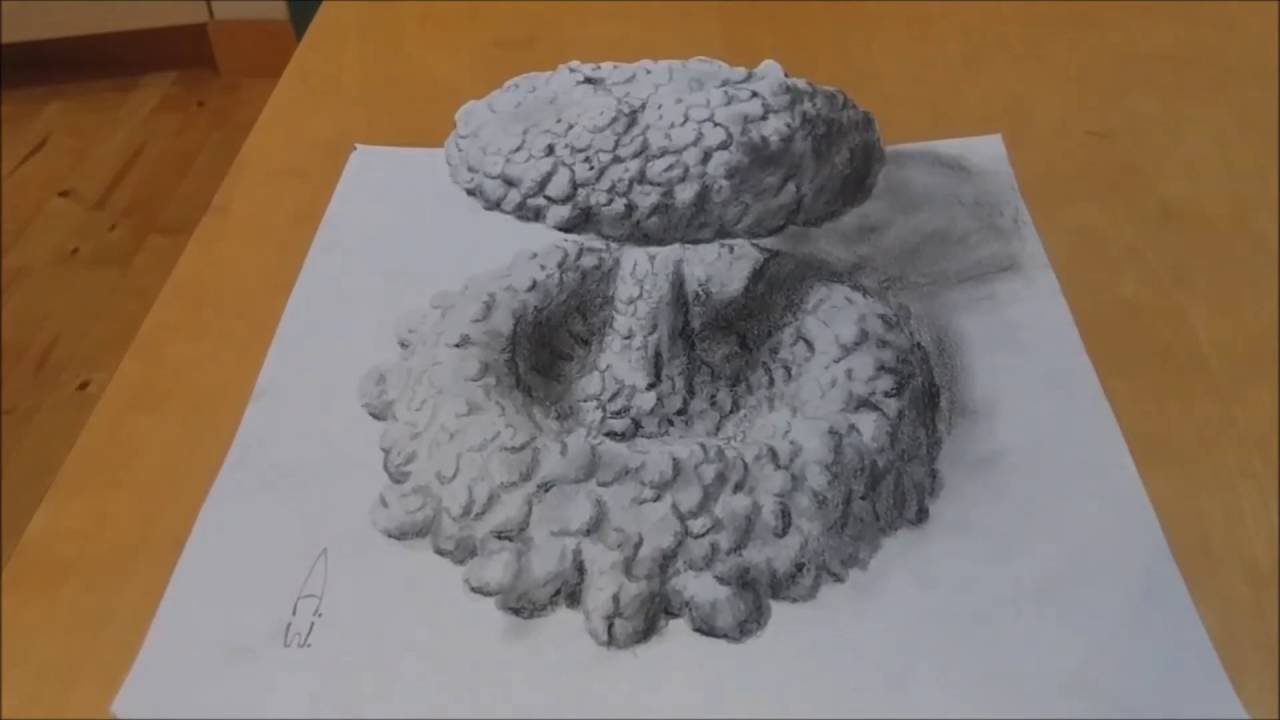 1280x720 drawing an explosion of a nuclear bomb - Drawing Of Explosion