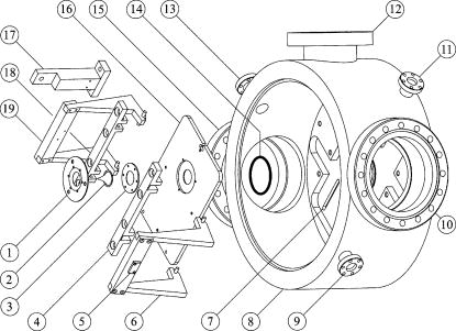 415x301 explosion drawing of the cf front flange and gate valve - Drawing Of Explosion