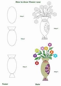 213x300 How To Draw Flower Vase Draw In Flower Vase Drawing, Easy - Drawing Of Flower Vase For Kid