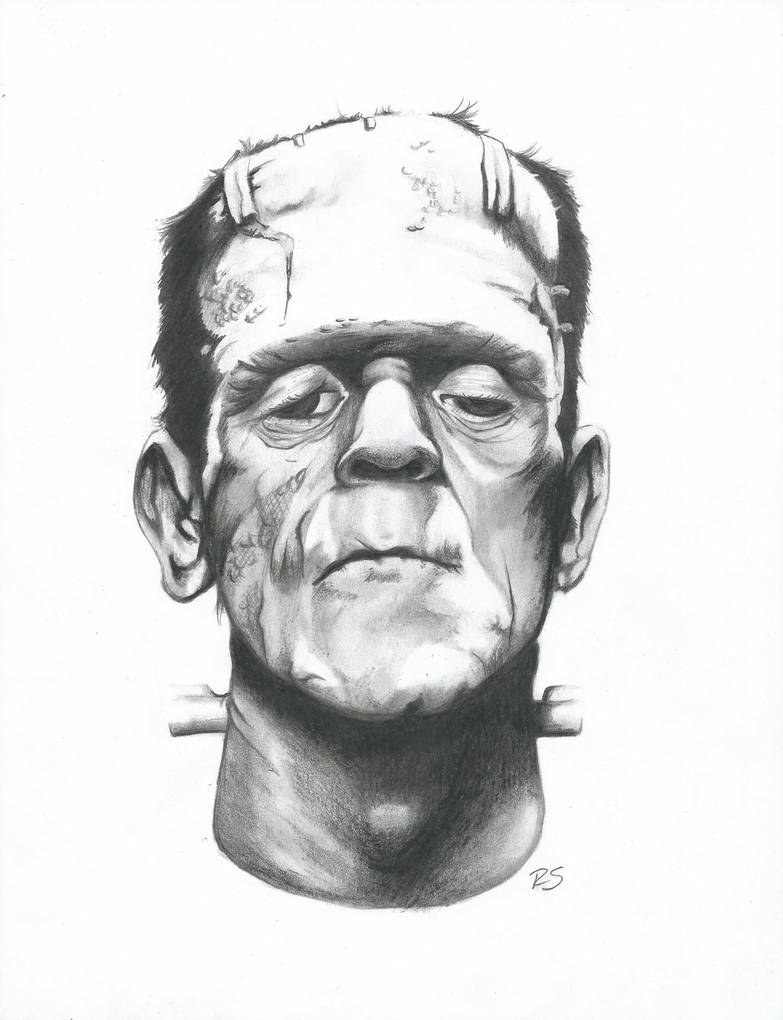 783x1020 frankenstein's monster - Drawing Of Frankenstein Monster