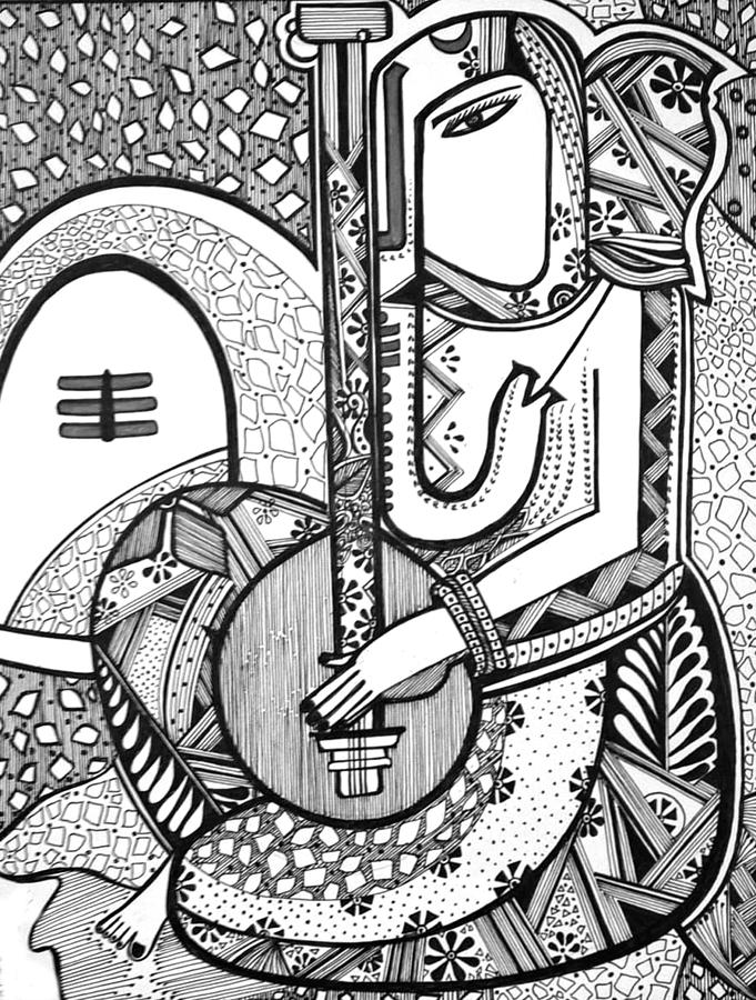 681x900 Hindu God Ganesha The Remover Of Obstacles Drawing - Drawing Of God Ganesha