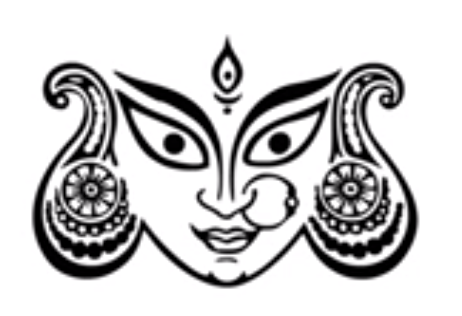 462x316 How To Draw Maa Durga Face Step - Drawing Of Goddess Durga