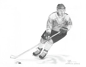 300x236 Ice Hockey Rink Drawings Fine Art America - Drawing Of Ice Hockey Rink