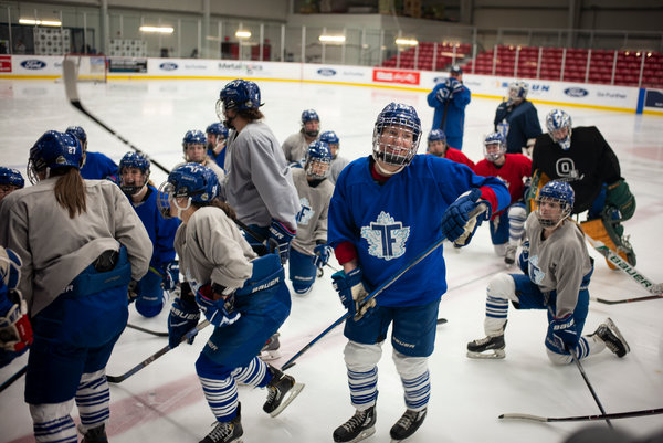 600x401 barely drawing a whisper where hockey is the talk of the town - Drawing Of Ice Hockey Rink