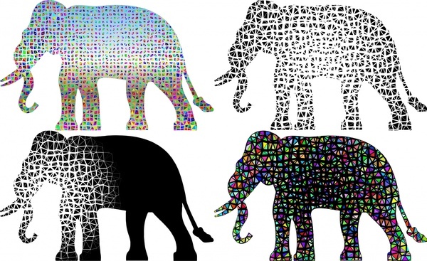 600x367 Elephant Drawing Indian Free Vector Download - Drawing Of Indian Elephant