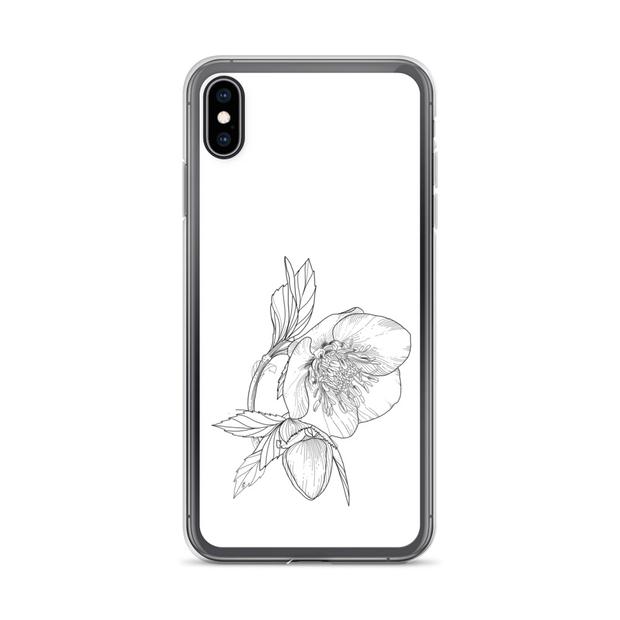 620x620 drawing of hellebore tagged iphone cases wildoy - Drawing Of Iphone