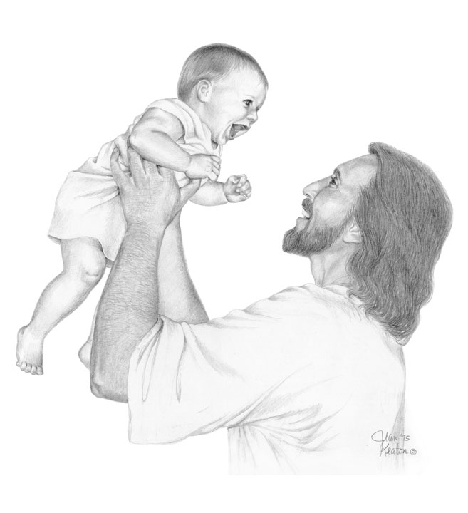 Drawing Of Jesus Laughing at Explore collection of