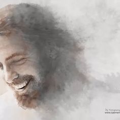 236x237 yongsumg kim home jesus christ, my lord pictures of jesus - Drawing Of Jesus Laughing