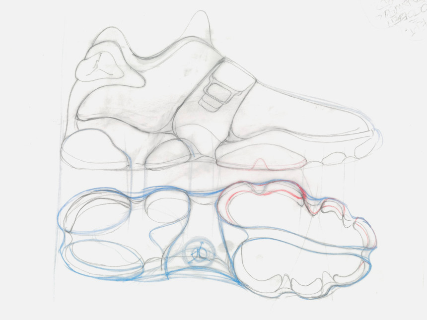 860x645 Hot Air Jordan Action Drawing - Drawing Of Jordan 12