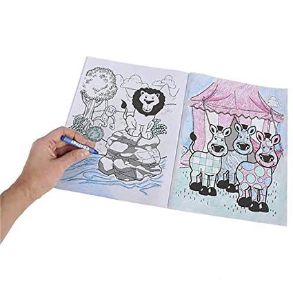 425x425  - Drawing Of Jungle With Animals