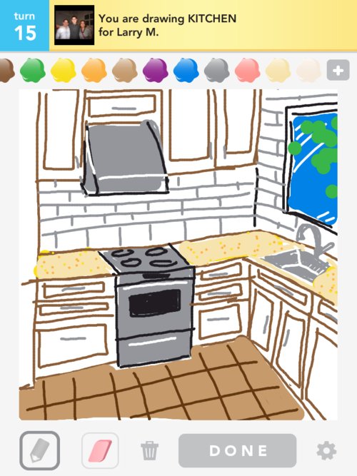 500x667 Kitchen Drawings - Drawing Of Kitchen