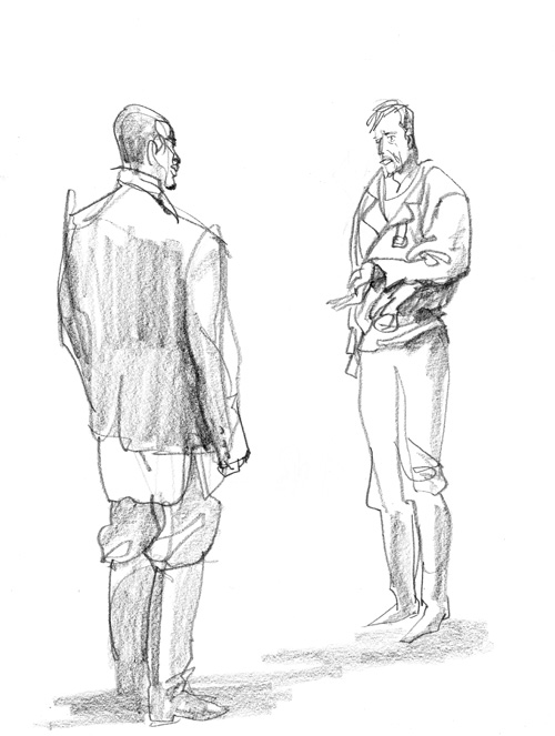 500x663 hindsight april - Drawing Of Othello