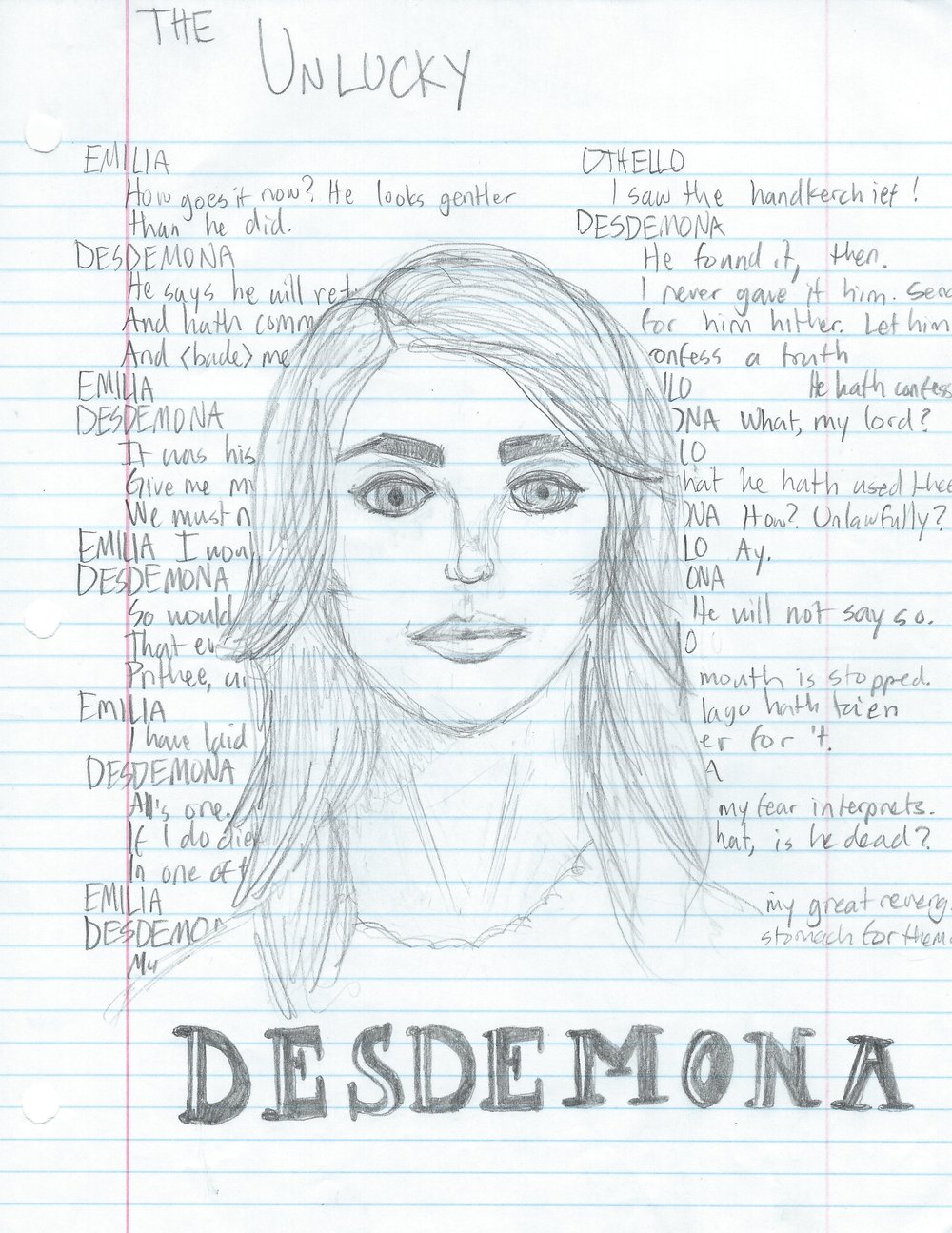 1000x1295 characters from othello zenith - Drawing Of Othello