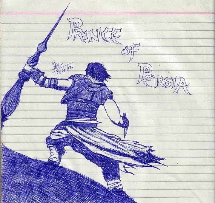 720x681 Prince Of Persia Drawing - Drawing Of Prince