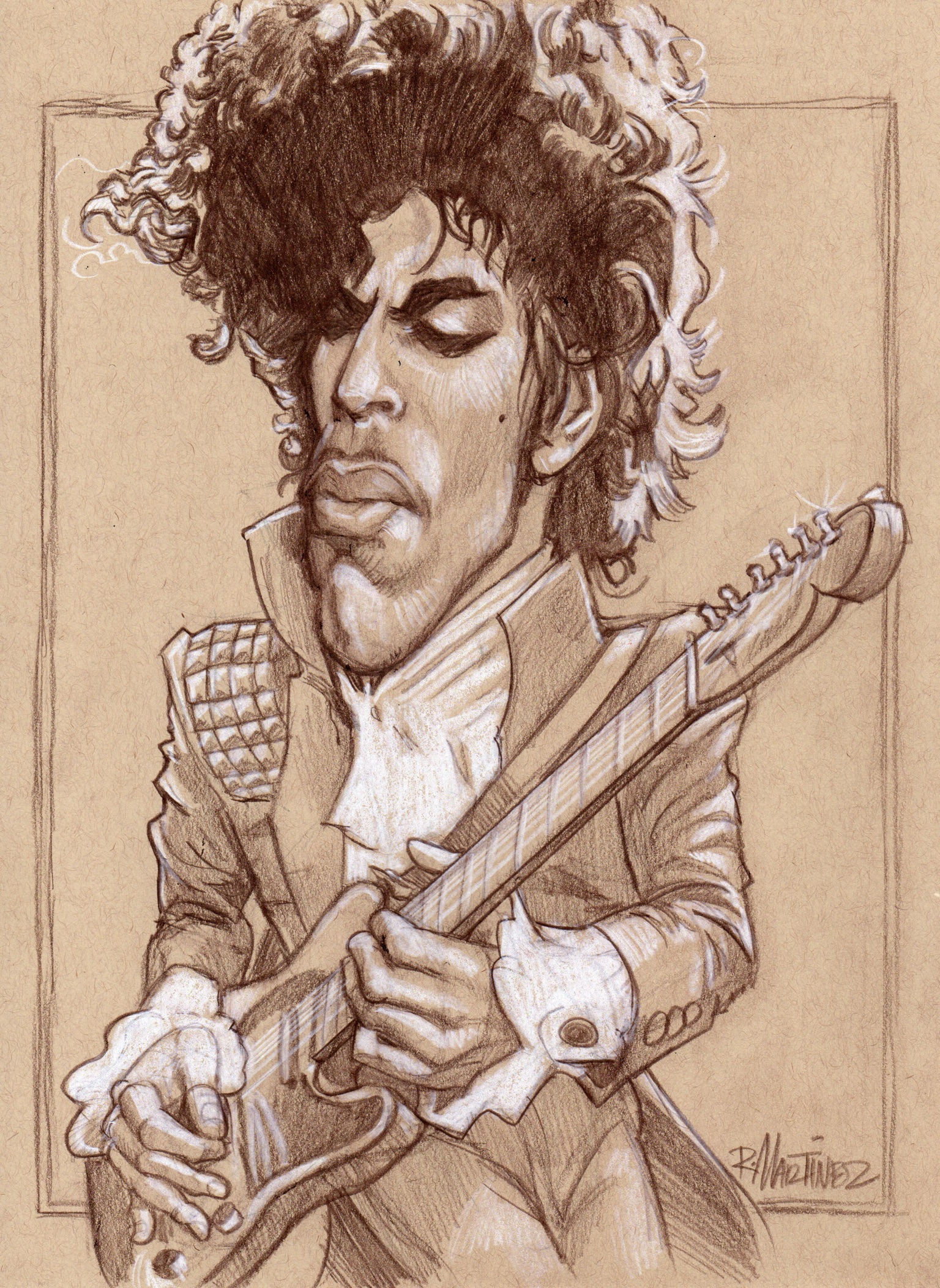 1536x2104 sketch prince randy martinez art store online store powered - Drawing Of Prince