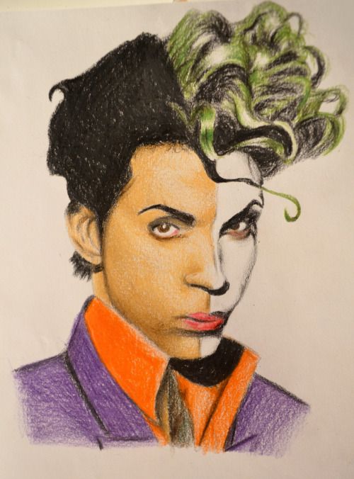 500x676 Gagasvegasbitch New Drawing Of Prince Purple Reign - Drawing Of Prince